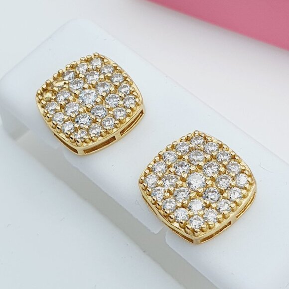 "925 Sterling Silver Cubic Zirconia Earrings, U19254613 - Picture 1 of 11